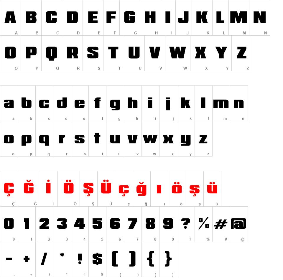 Republica Minor font